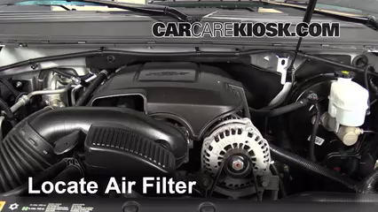 2013 Chevrolet Tahoe LT 5.3L V8 FlexFuel Filtro de aire (motor) Cambio